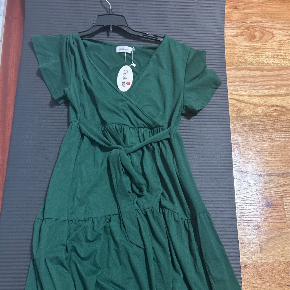 Green dress